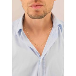 MUAU Schmuck  Collier Panzer Gelbgold 750, 1.6mm, 40cm 