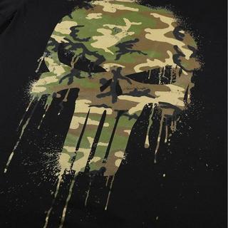The Punisher Logo Camouflage Totenkopf T-Shirt  