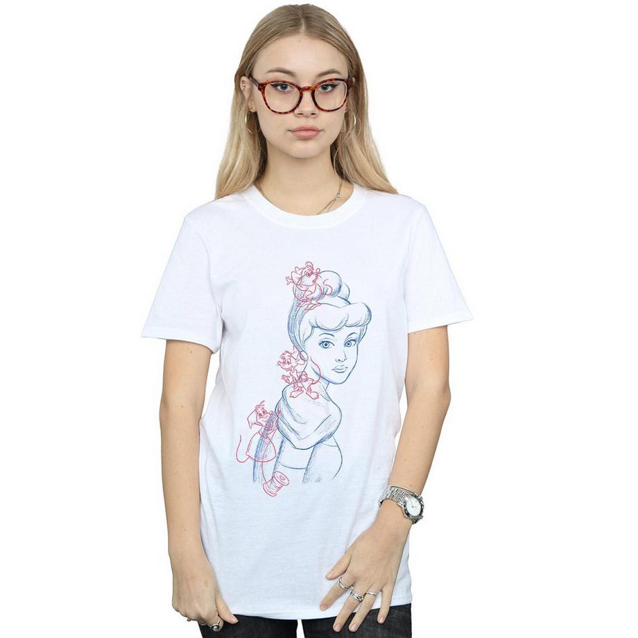 Disney Cenerentola Sketch T-Shirt  