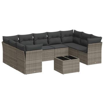 Garten sofagarnitur poly-rattan