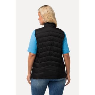Ulla Popken Gilet Trapuntato Idrorepellente Collo Alto  