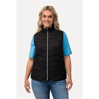 Ulla Popken  Gilet HYPRAR trapuntato e idrorepellente con colletto alto 