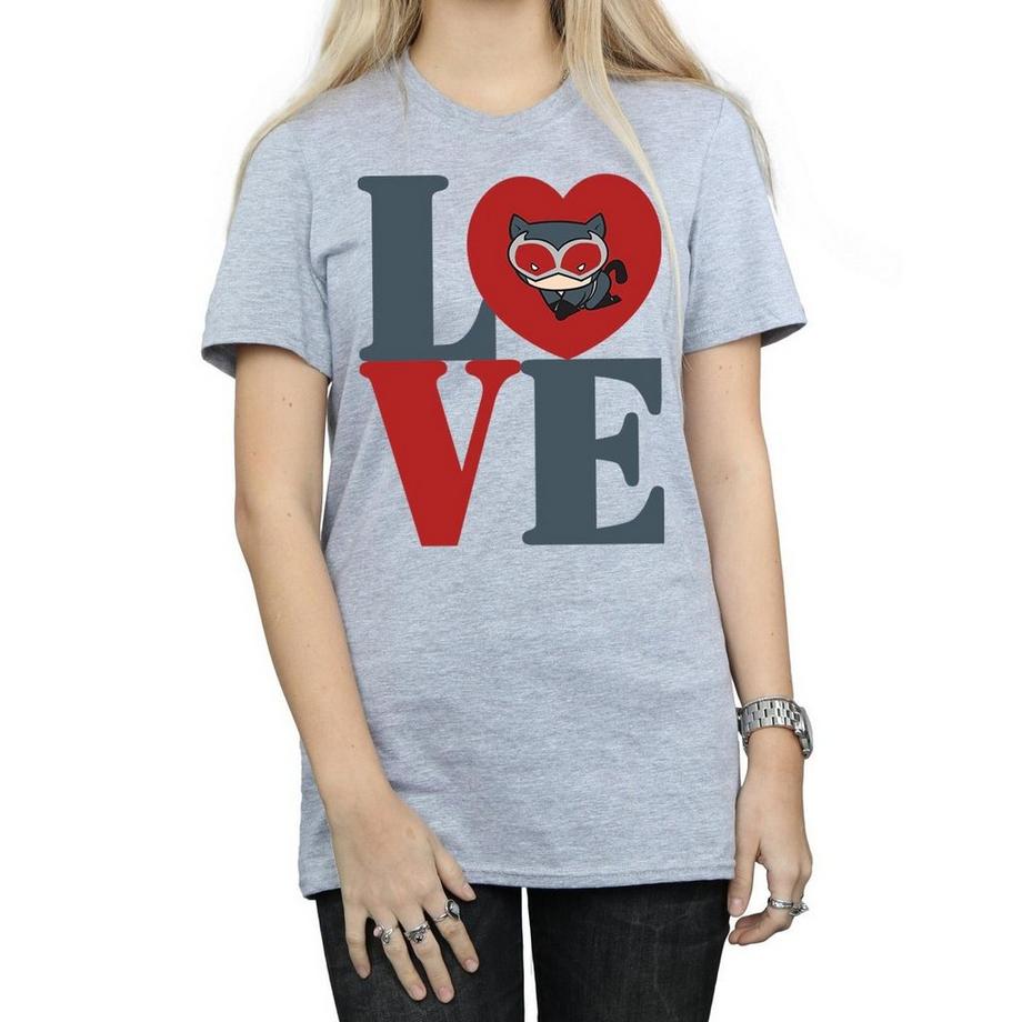 DC COMICS T-Shirt Stampa Catwoman Love  