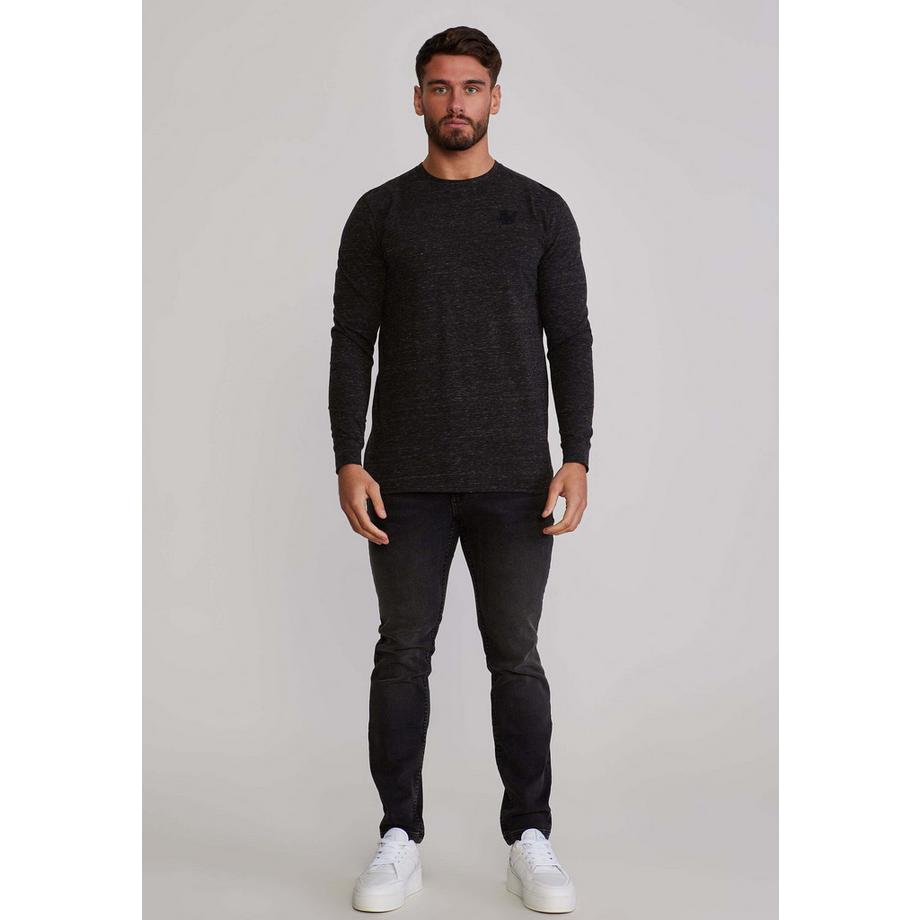 Sik Silk Camicia a maniche lunghe Marl  