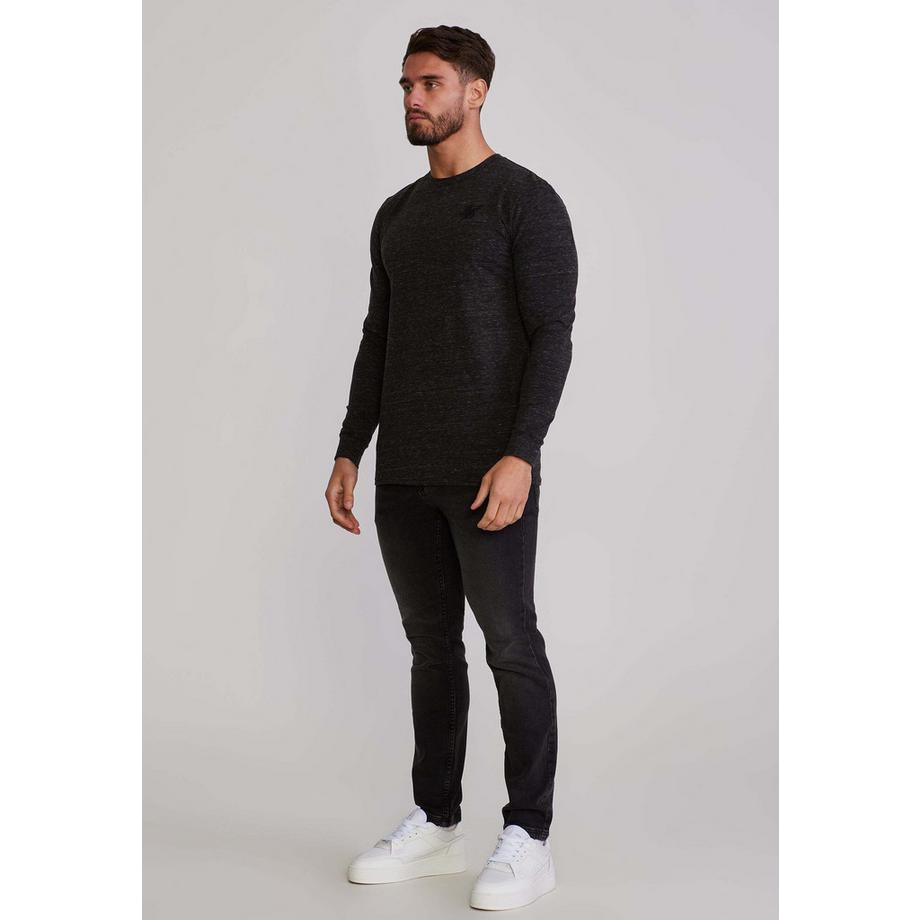 Sik Silk Camicia a maniche lunghe Marl  