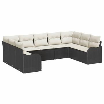 Garten-sofa poly-rattan