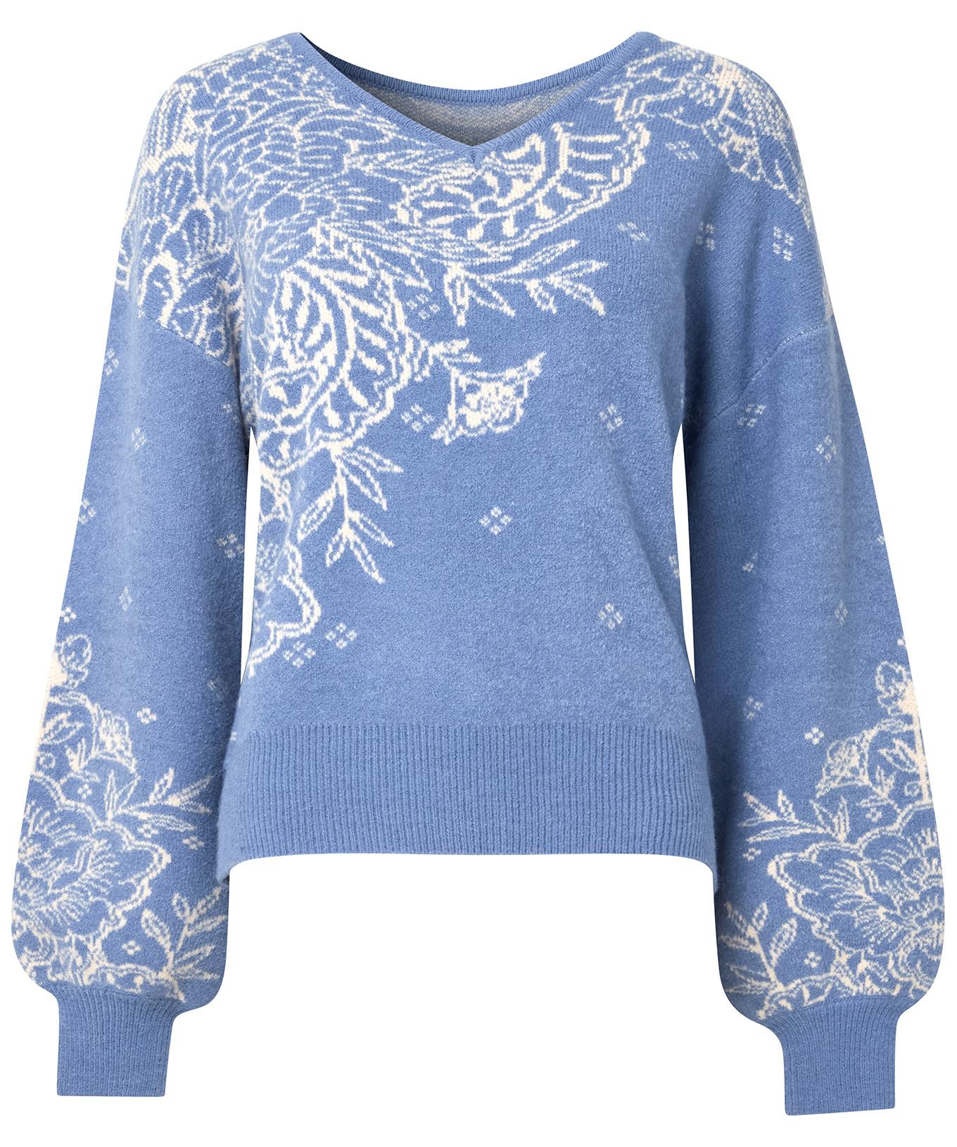 Joe Browns  Paisley-Pullover mit V-Ausschnitt 