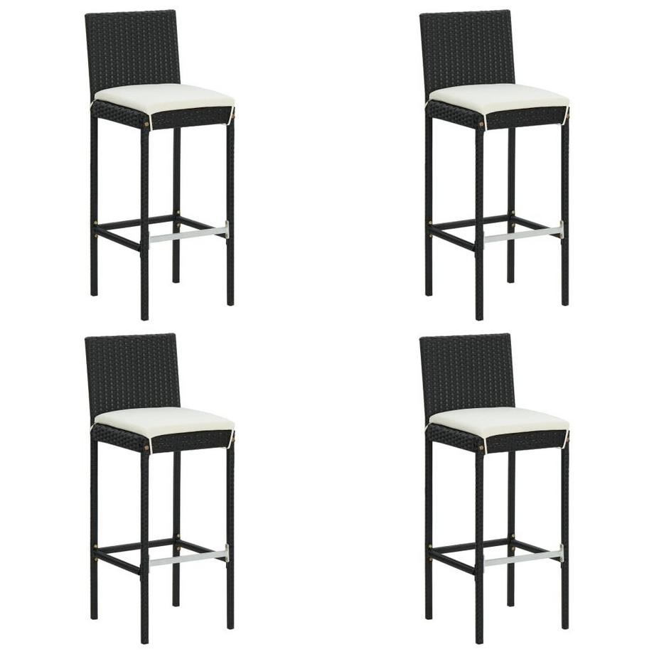 VidaXL Garten-bar set poly-rattan  