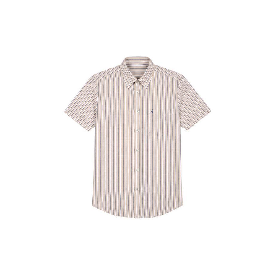 Navigare Chemise à Manches Courtes Col Button-Down  