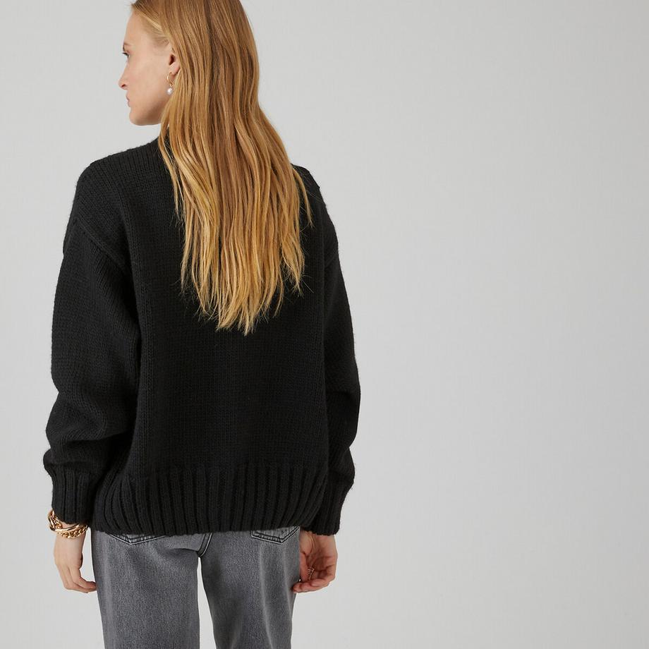 La Redoute Collections Cardigan in maglia grossa  