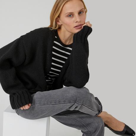 La Redoute Collections Cardigan in maglia grossa  