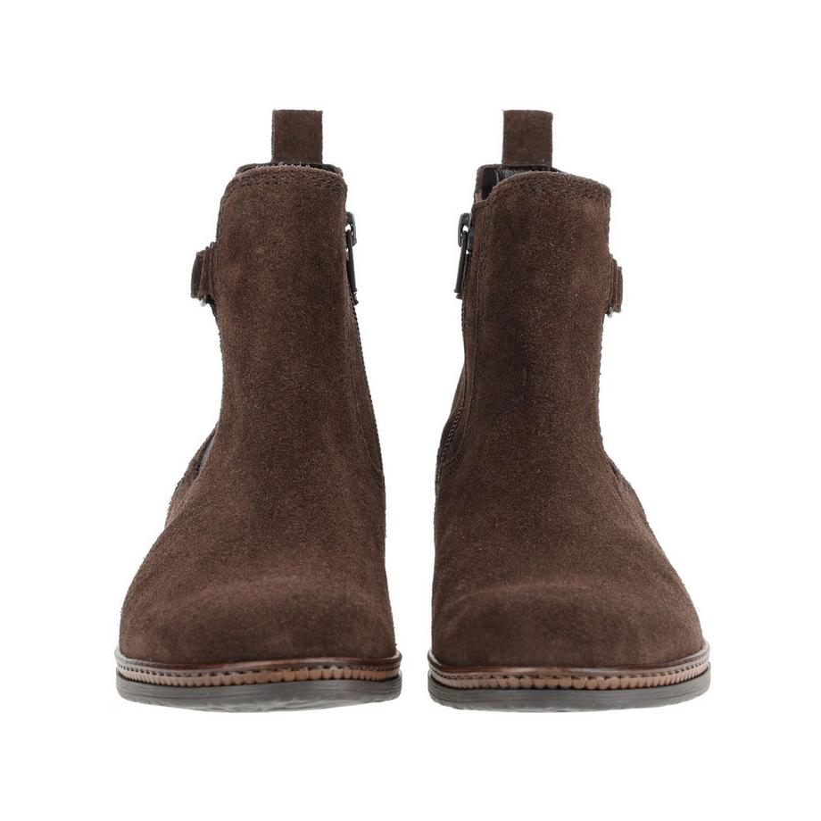 Gabor Chelsea Boot mit Veloursleder und Blockabsatz  