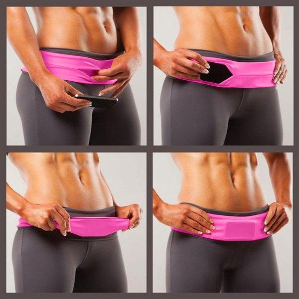 Avizar  Ceinture de Sport Multifonctions - Rose 