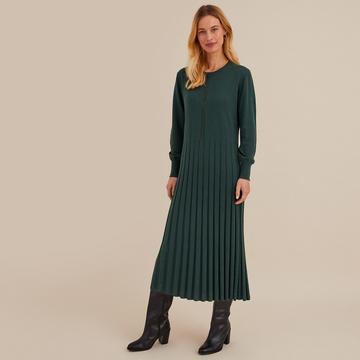 Robe évasée en tricot