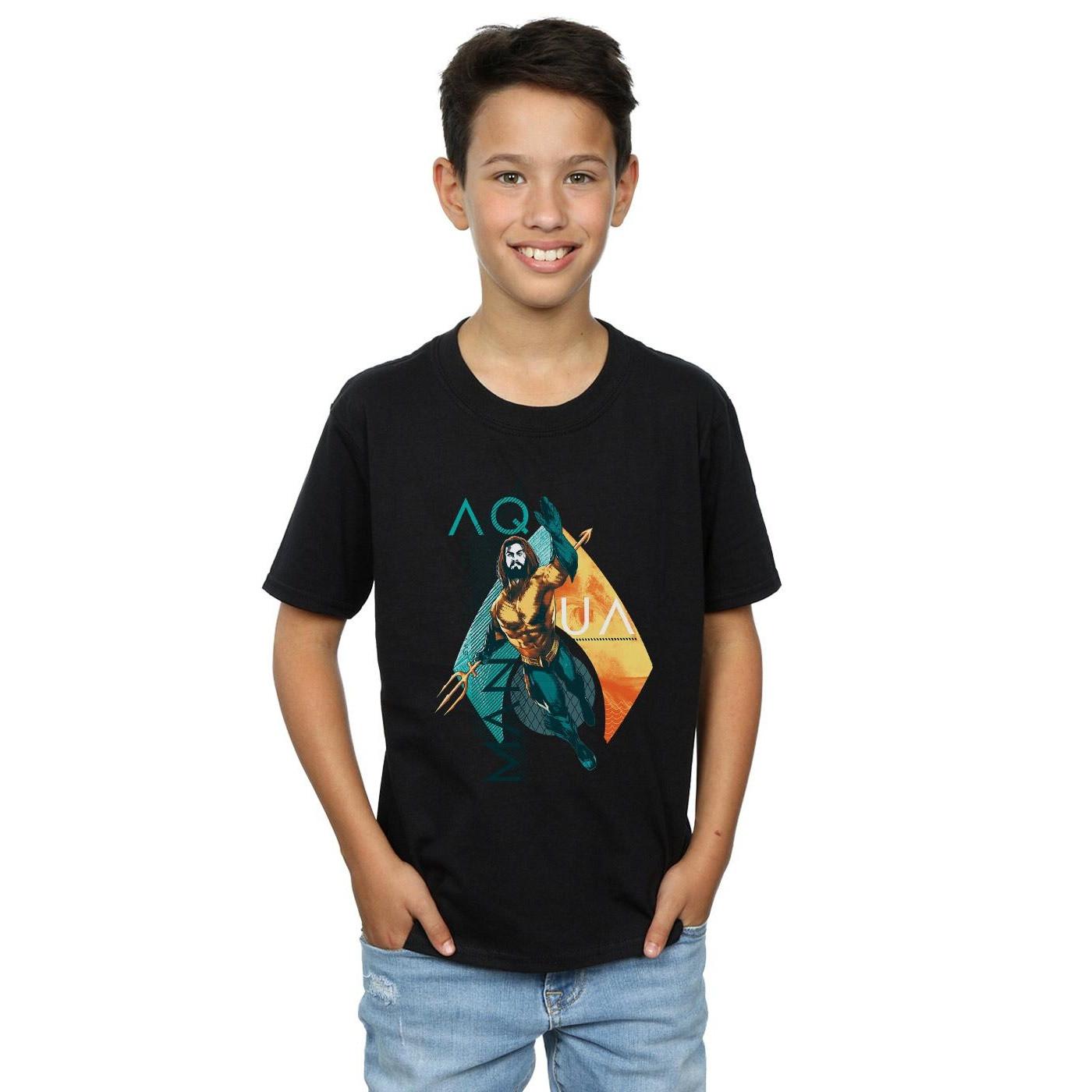 DC COMICS  Aquaman Tropical Icon TShirt 