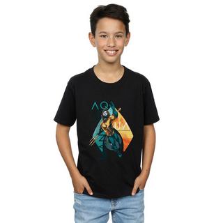 DC COMICS  Tshirt AQUAMAN TROPICAL ICON 