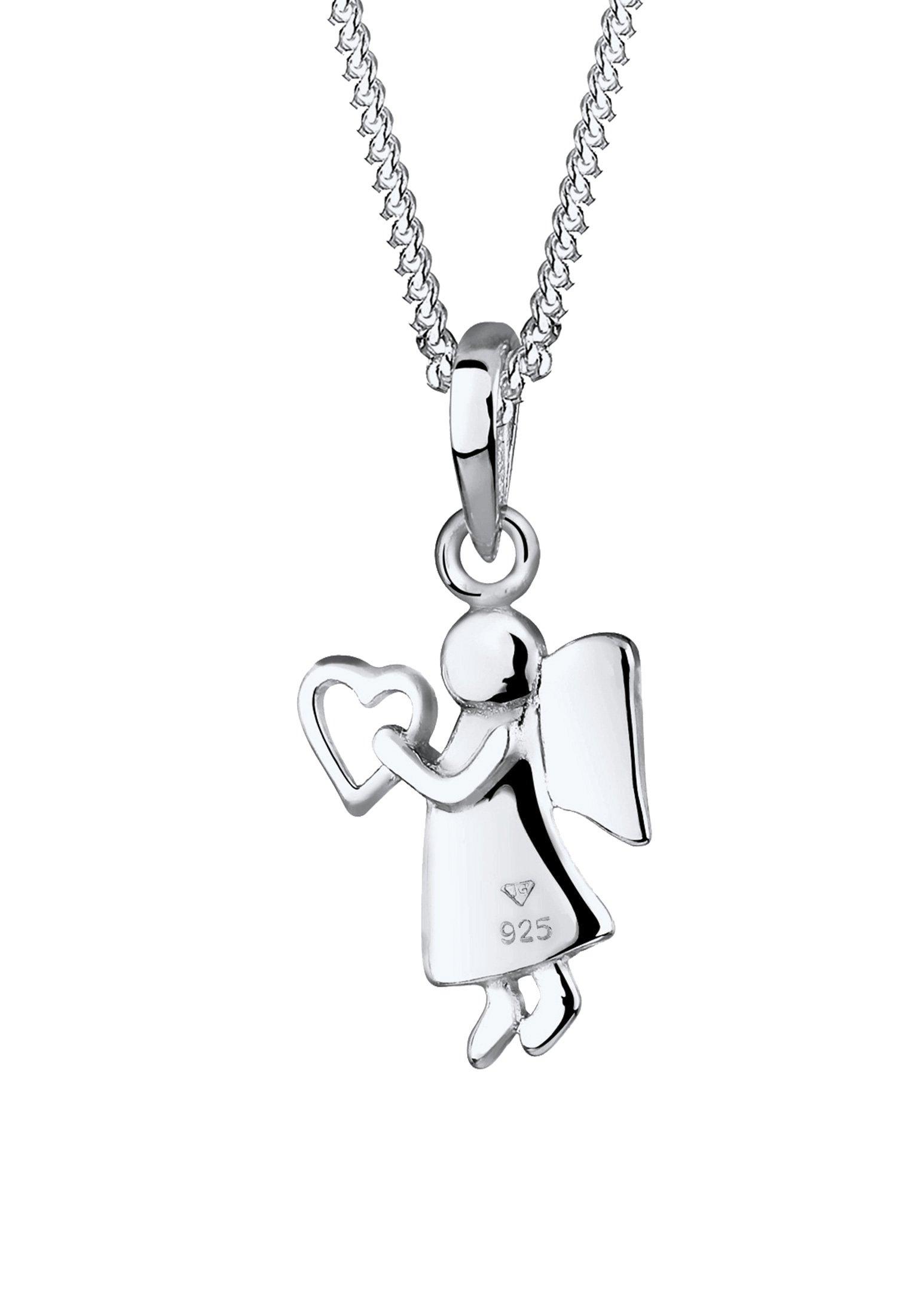 Elli  Collier Pendentif Ange Et Cœur 