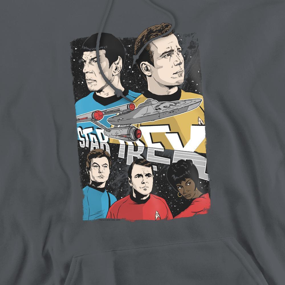 Star Trek Star Trek Kapuzenpullover mit Grafikdruck  