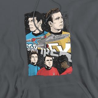 Star Trek Star Trek Kapuzenpullover mit Grafikdruck  