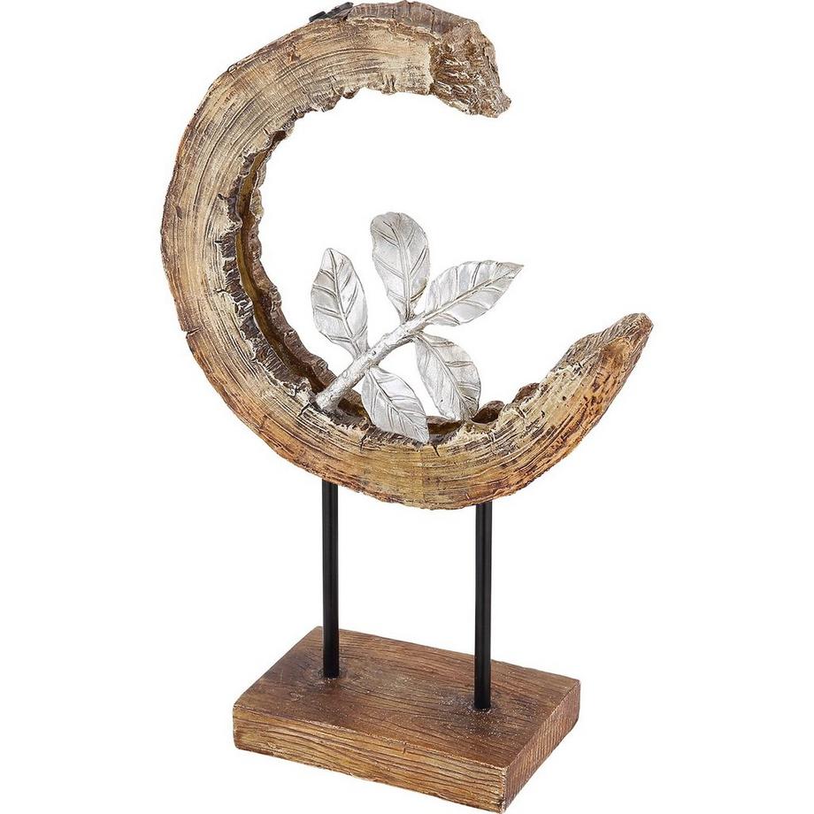mutoni Luce solare plastica aspetto legno 24xLED  