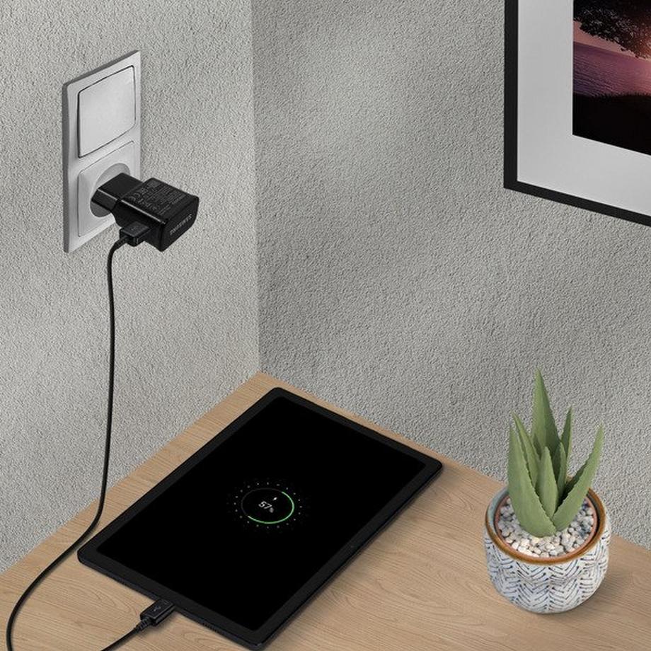 SAMSUNG  Chargeur Samsung USB 15W - Noir 