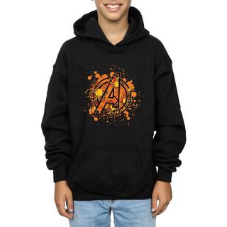 MARVEL  Avengers Assemble Halloween Spider Logo Kapuzenpullover 