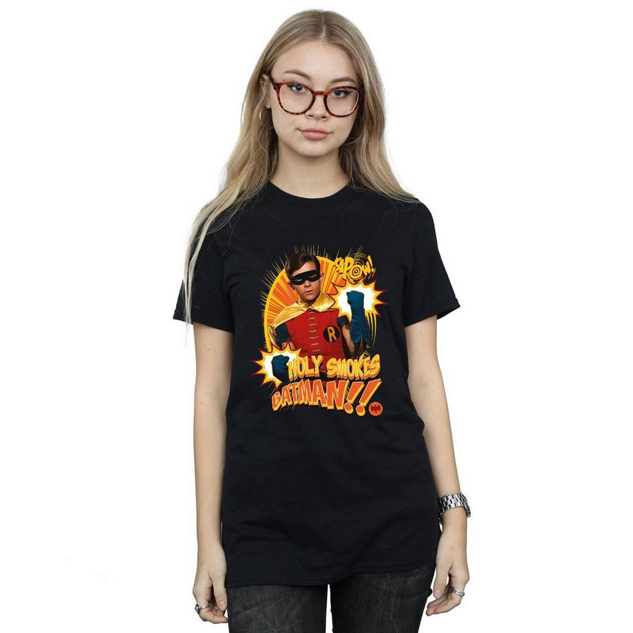 DC COMICS Holy Smokes T-Shirt Stampata  