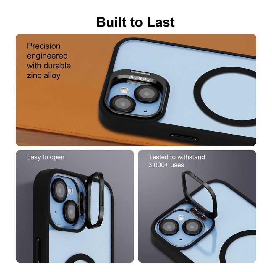 Cadorabo  iPhone 13 Hülle Magsafe kompatibel inkl. Kameralinsen Schutz 