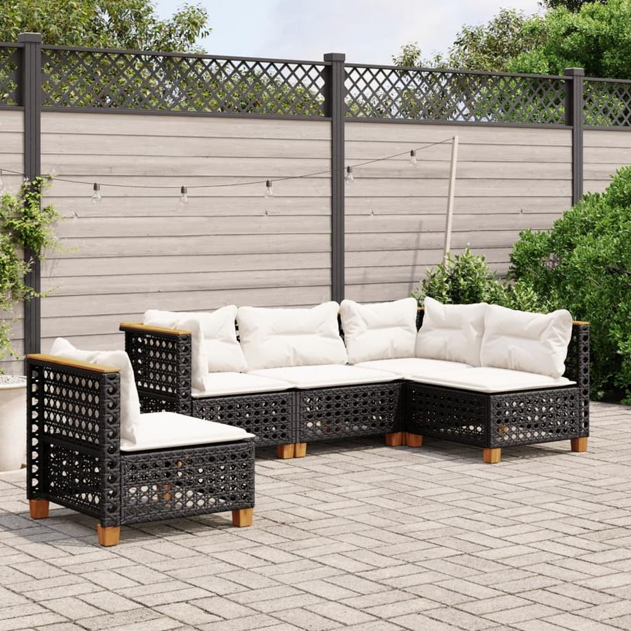 VidaXL Garten sofagarnitur poly-rattan  