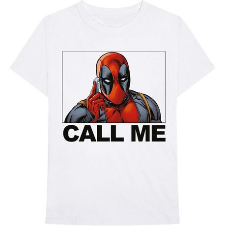 Deadpool Call Me T-Shirt  