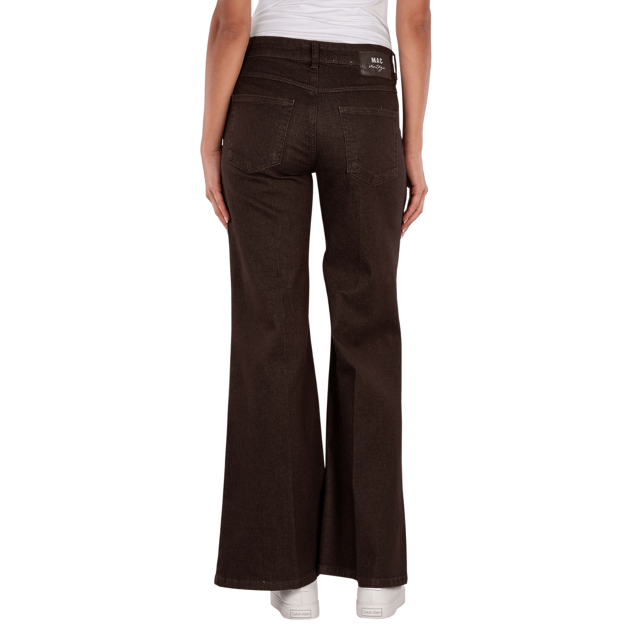 MAC Wide Flare Vintage Denim Jeans  