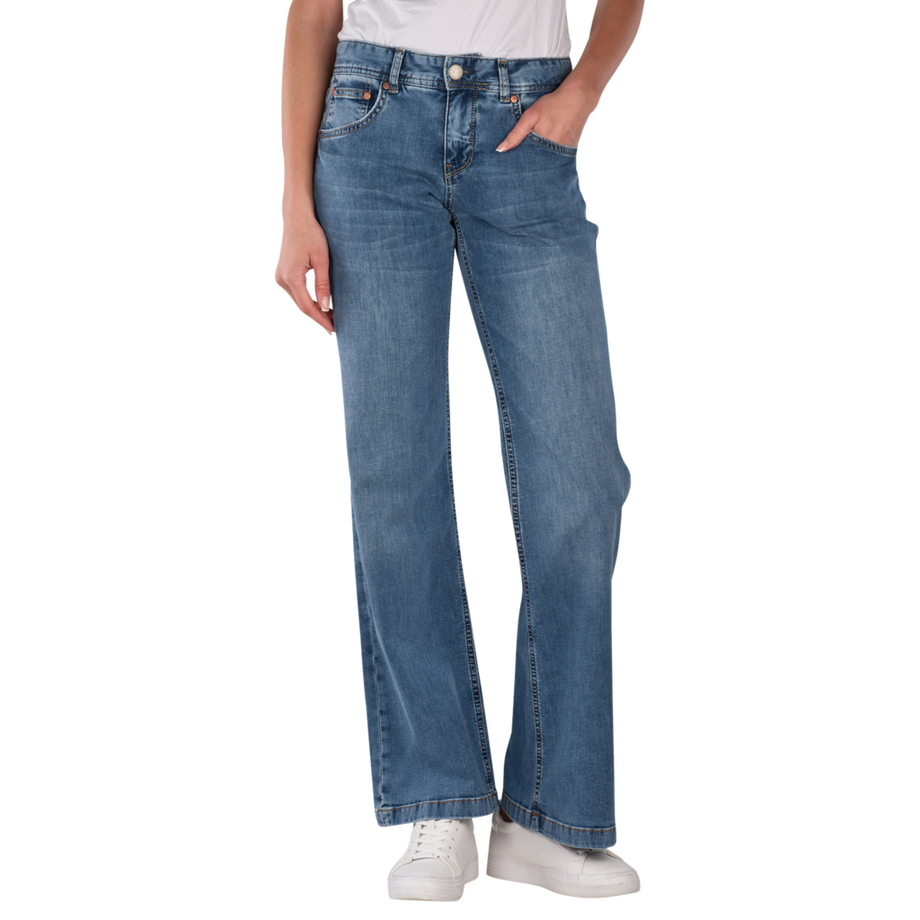 Edna Jeans Flare Denim Light
