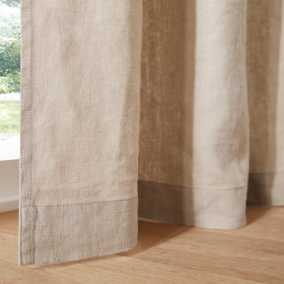 La Redoute Intérieurs  Leinenvorhang Elba mit Ösen 