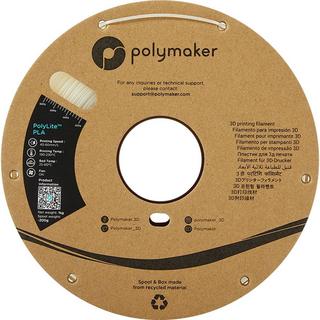 Polymaker  Filament PolyLite PLA 1.75 mm 1 kg, naturel 