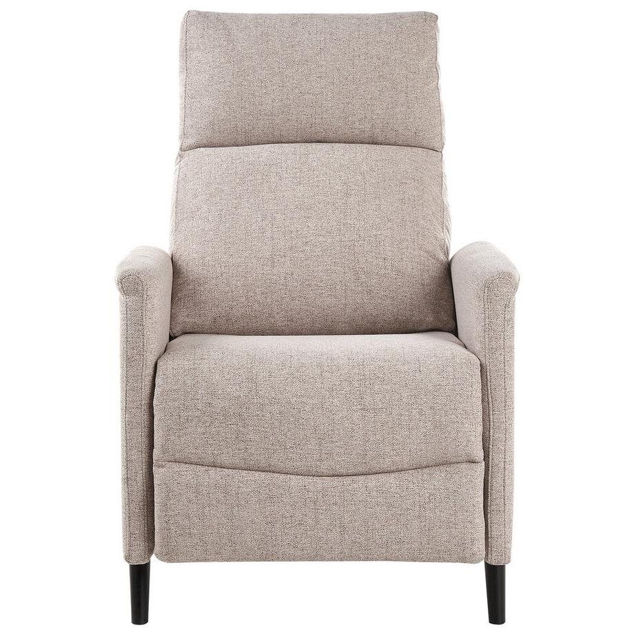 Beliani Fauteuil inclinable en Tissu  SELVIK  
