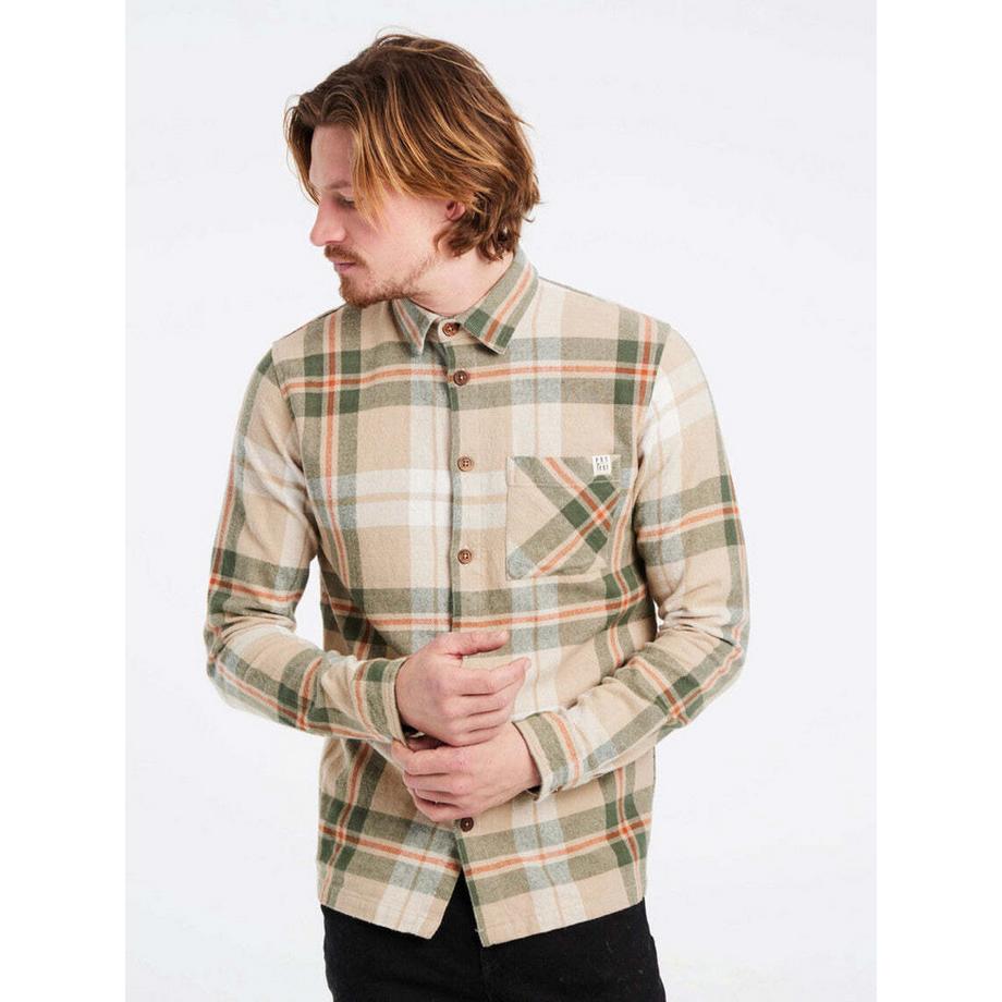 PROTEST PRTETSU Camicia a Quadri Maniche Lunghe  