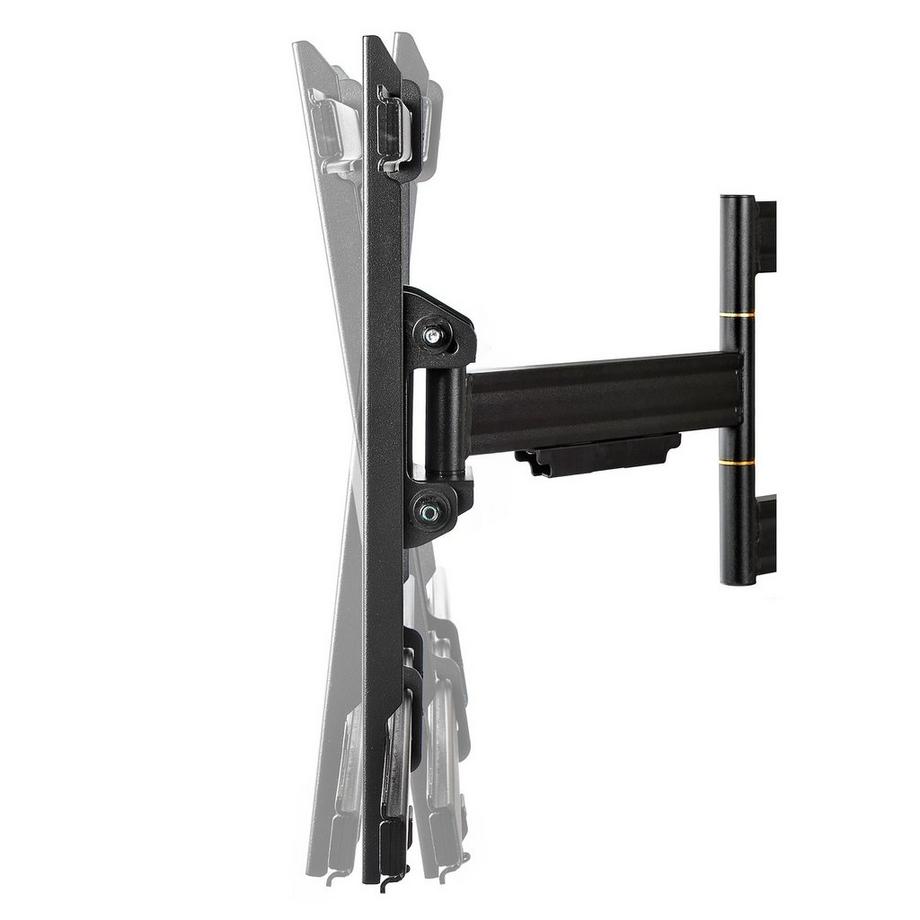STARTECH  StarTech.com Supporto da Parete per Televisione a Schermo Piatto - Braccio Articolato Multidirezionale Supporto per TV a parete per display con montaggio VESA fino a 80 pollici (50 Kg) - Staffa universale per montaggio a parete TV a basso profilo Full Mot 
