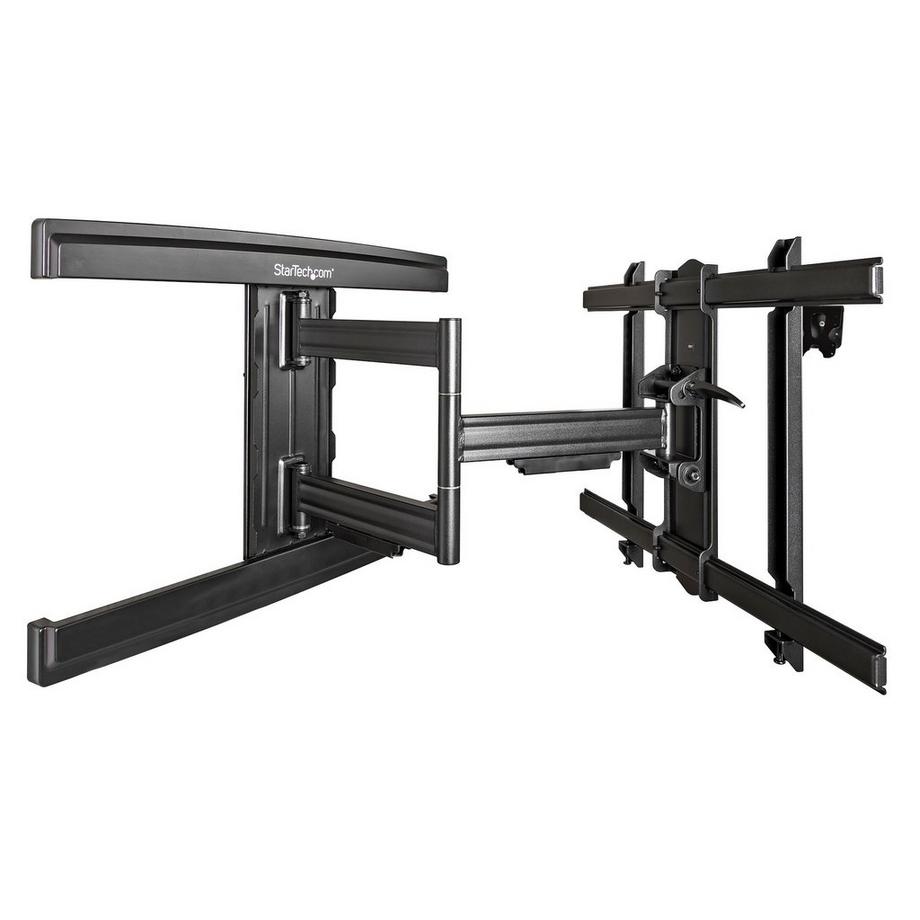 STARTECH  StarTech.com Supporto da Parete per Televisione a Schermo Piatto - Braccio Articolato Multidirezionale Supporto per TV a parete per display con montaggio VESA fino a 80 pollici (50 Kg) - Staffa universale per montaggio a parete TV a basso profilo Full Mot 