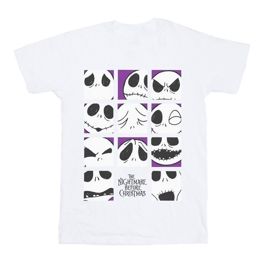 Nightmare Before Christmas Many Faces Of Jack TShirt