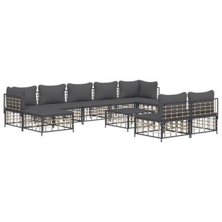 VidaXL Garten lounge set poly-rattan  