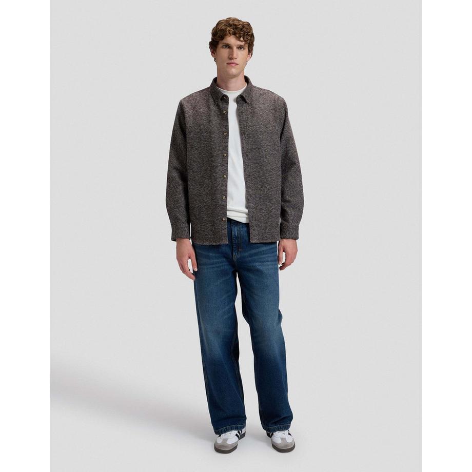Lee Camicia Workwear Button Down a Maniche Lunghe  