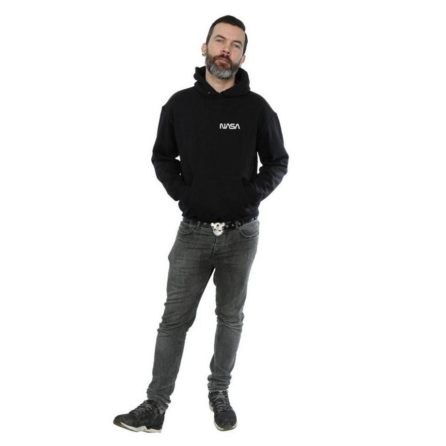 Nasa Bedruckter Kapuzenpullover  