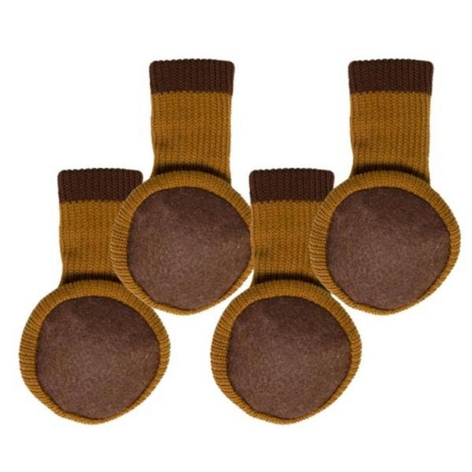 Northio  4x Stuhlsocken - Braun 