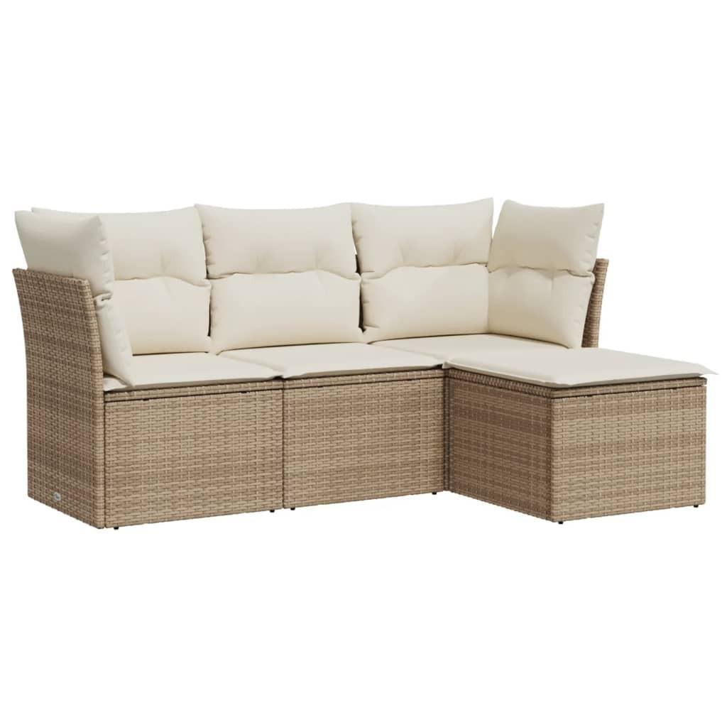 VidaXL Garten sofagarnitur poly-rattan  