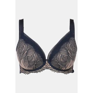 Ulla Popken  Reggiseno con ferretto, coppe morbide e pizzo, coppa B-E 