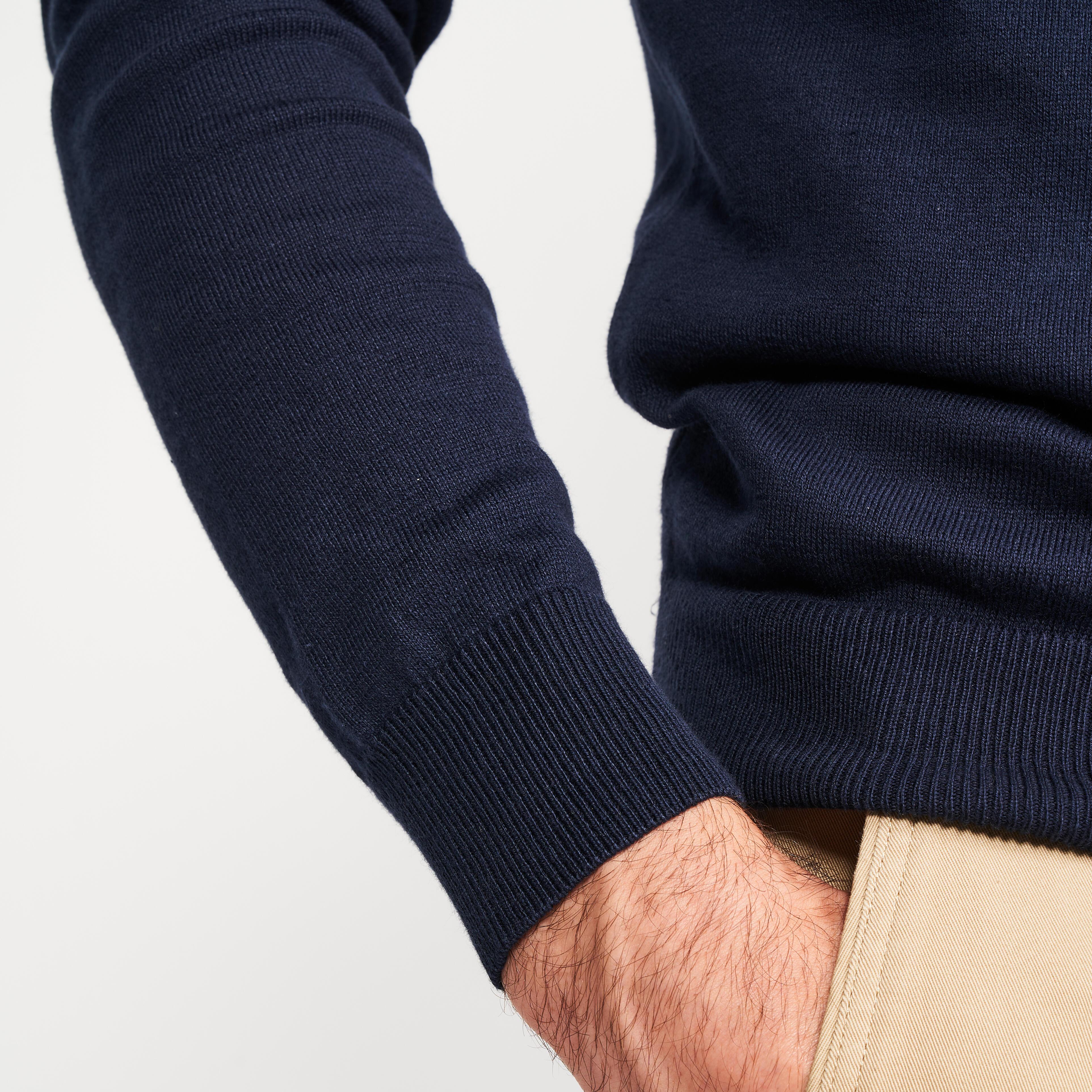 INESIS  Pullover V-Ausschnitt Golf Baumwolle 