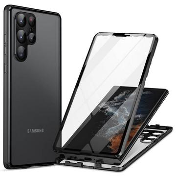 Galaxy S24 Ultra - Magnetische Schutzhülle Mit Panzerglas