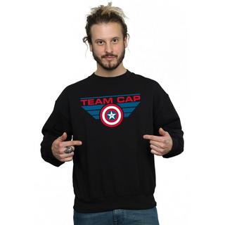 MARVEL  Captain America Civil War Team Cap Sweatshirt 