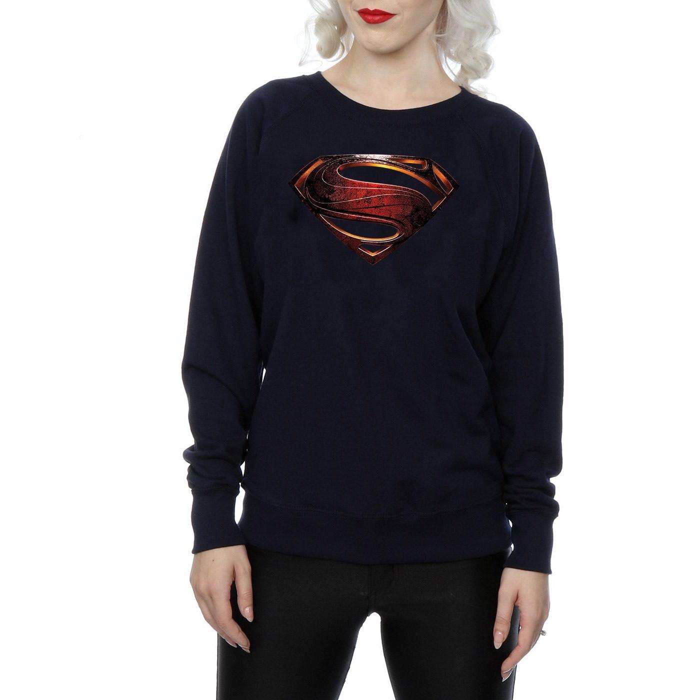 DC COMICS Justice League Superman Logo Sweatshirt  