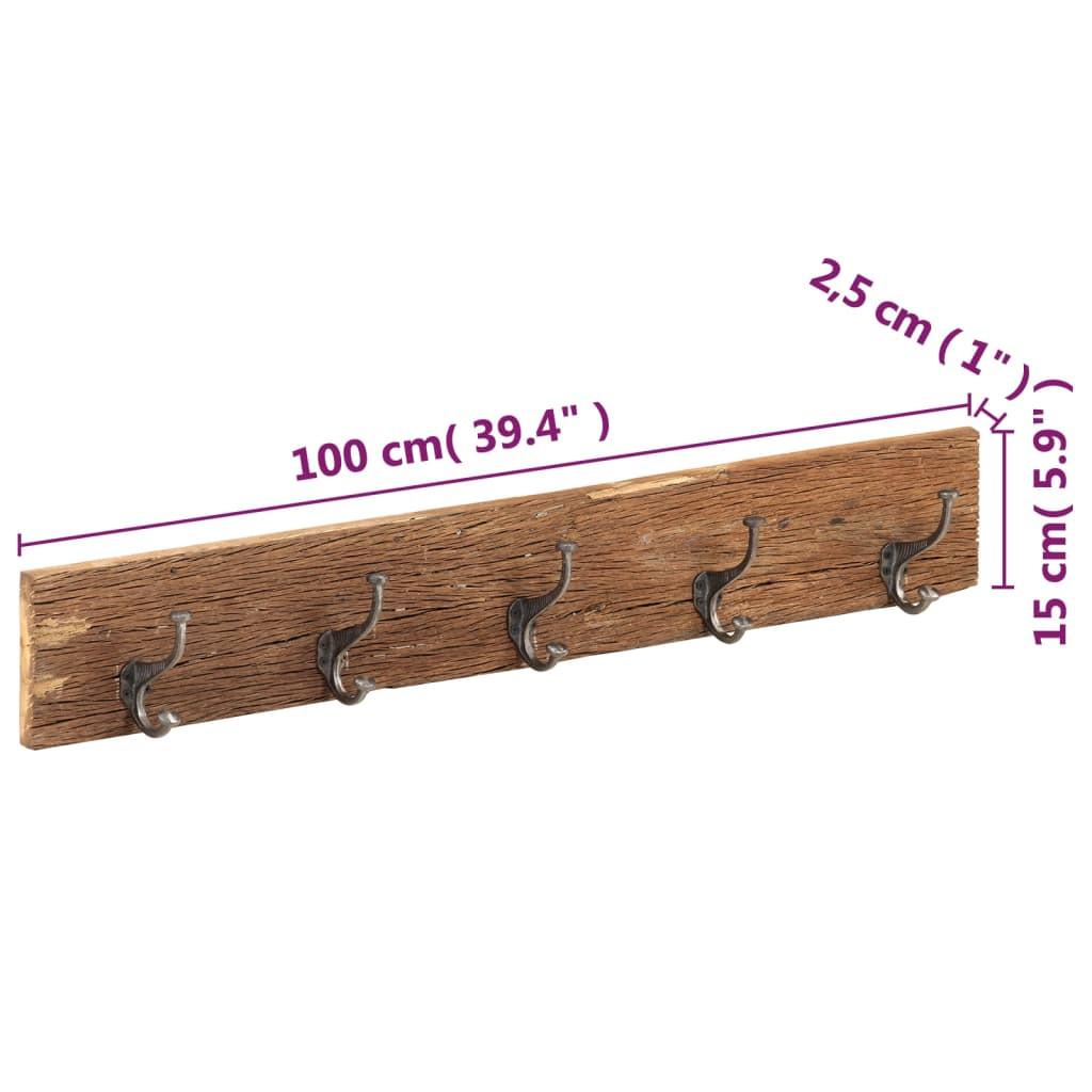 VidaXL Cintre de couloir bois  